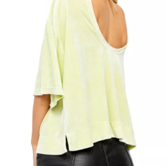 NWT Free People Valerie Velour Tee - Picture 3 of 3